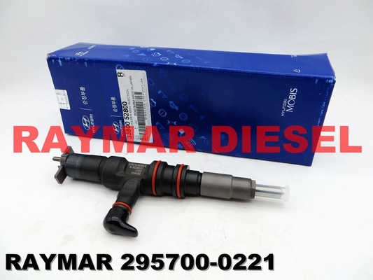 HYUNDAI F ইঞ্জিন 33800-52800 এর জন্য 295700-0221 ডিজেল ইঞ্জিন ইনজেক্টর ডেনসো কমন রেল ইনজেক্টর
